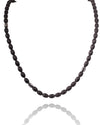 Matte Onyx Stone Necklace – Men's Edition