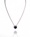Midnight Heart Necklace