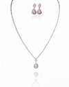 Crystal Teardrop Elegance Jewelry Set