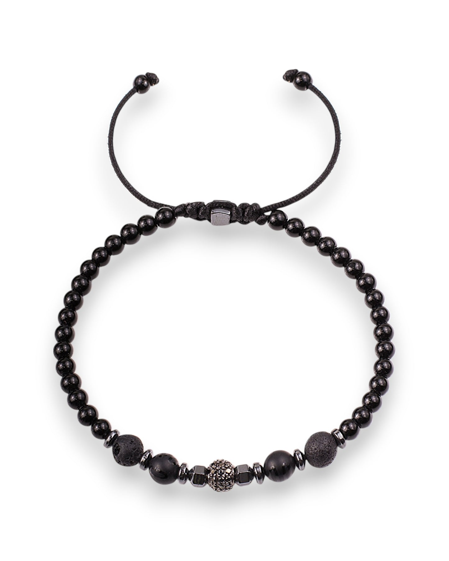 Onyx Shadow Bracelet – Power in Simplicity