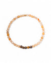 Sunset Glow Faceted Gemstone Bracelet