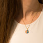 Moon & Heart Necklace