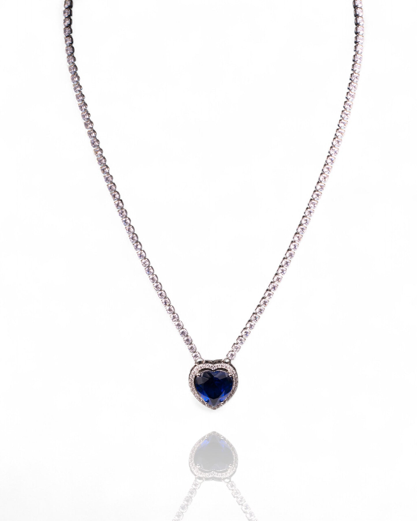 Midnight Heart Necklace