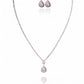 Crystal Teardrop Elegance Jewelry Set