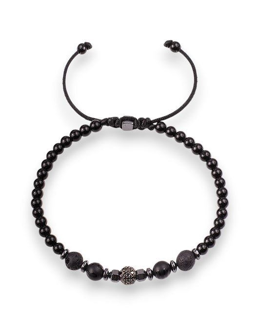 Onyx Shadow Bracelet – Power in Simplicity